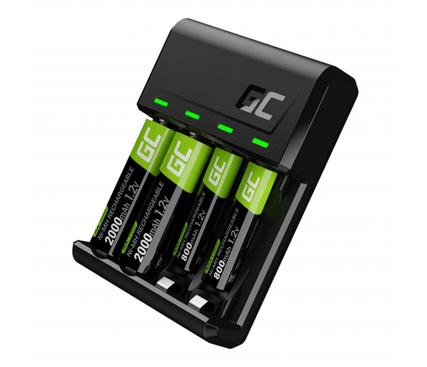 Green Cell VitalCharger + 2xAA 2000mAh 2xAAA 800mAh GRSETGC03 - 715260 - zdjęcie